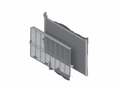 BMW 17-11-8-043-655 Coolant Radiator