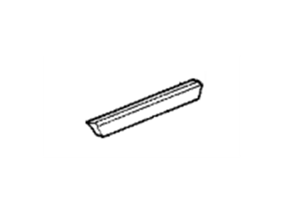BMW 51-13-1-944-941 Moulding Fender Front Left