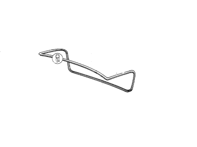 BMW 51-71-1-977-050 Trunk Lid Gasket
