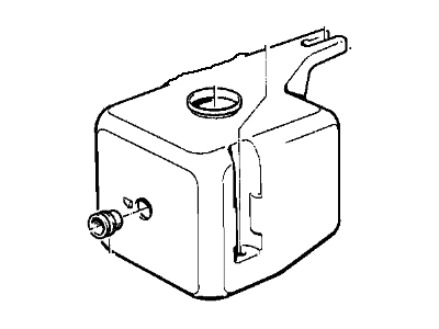 BMW 61-66-1-375-570 Coupe Sedan Wagon Fluid Container
