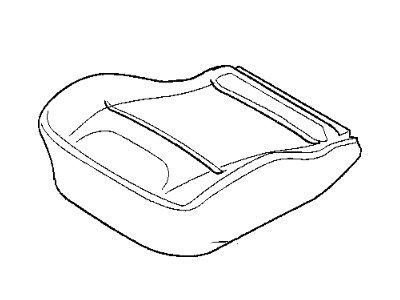 BMW 52-10-7-035-389 Seat Cover, Leather