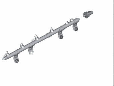 BMW 13-53-7-649-710 High-Pressure Rail