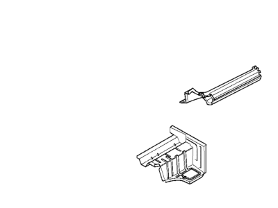 BMW 41-12-8-189-984 Floor Panel Trunk Lateral