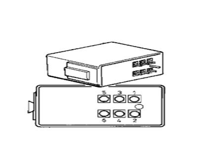 BMW 12-63-1-286-062 Change Over Relay