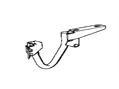 BMW 41-62-1-965-043 Hinge Left