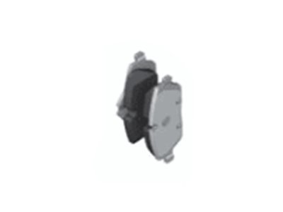 BMW 34-10-6-888-778 REPAIR KIT, BRAKE PADS ASBES