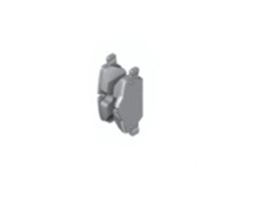 BMW 34-21-6-859-917 Disc Brake Pad Repair Kit