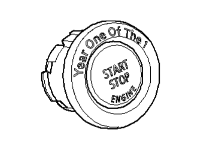 BMW 61-31-9-187-015 Start/Stop Switch, Edition