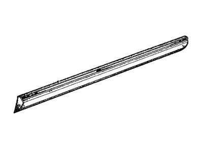 BMW 51-13-1-871-695 Moulding Door Front Left
