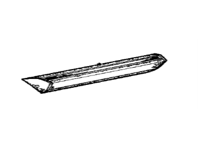 BMW 51-13-1-871-097 Moulding Fender Front Left