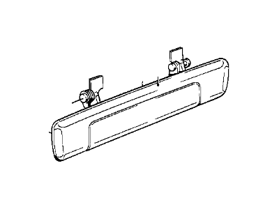 BMW 51-22-1-847-125 Door Handle Outer Left