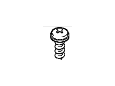 BMW 07-11-9-900-672 Fillister Head Self-Tapping Screw