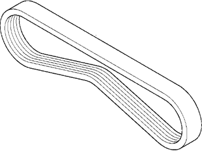 BMW 11-28-7-830-946 Ribbed V-Belt