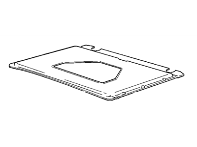 BMW 51-49-1-969-619 Trim Panel, Trunk Lid