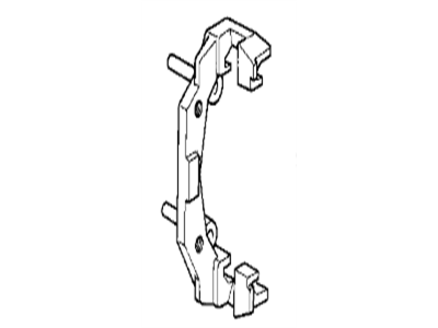 BMW 34-21-1-160-395 Calliper Carrier