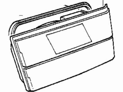 BMW 63-21-8-355-897 Rear Light In Trunk Lid, Left