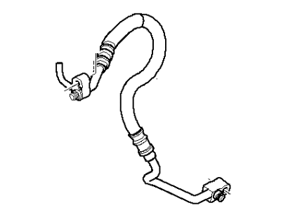 BMW 64-53-3-415-556 Pressure Hose, Compressor-Condenser