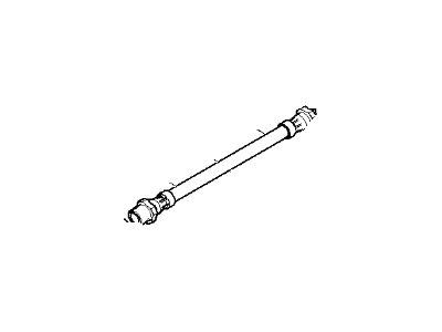 BMW 34-30-6-793-487 Brake Hose Rear