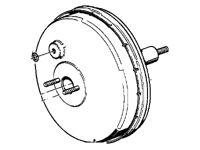 BMW 34-33-1-157-227 Power Brake Booster