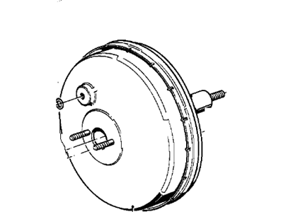 BMW 34-33-1-161-486 Power Brake Booster