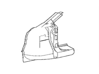 BMW 41-21-8-108-441 Column A Exterior, Left