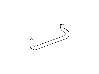 BMW 13-54-1-730-684 Sedan Wagon Cooling System Water Hose