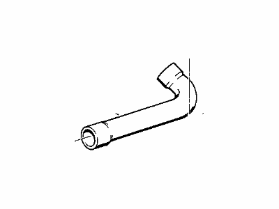 BMW 11-53-1-720-678 Radiator Coolant Hose Upper