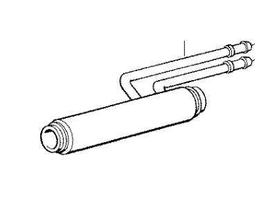 BMW 64-53-1-380-542 Suction Pipe Evaporator-Compressor