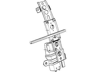 BMW 51-37-1-874-606 Rear Right Window Regulator