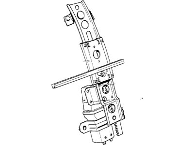 BMW 51-37-1-874-605 Rear Left Window Regulator