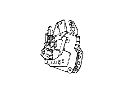 BMW 51-22-8-122-419 Rear Left Door Lock