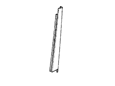 BMW 51-32-1-928-855 Moulding Window Frame Left