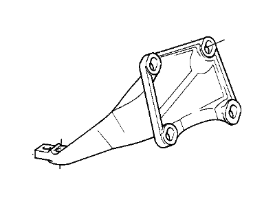 BMW 11-81-1-133-362 Supporting Bracket Right
