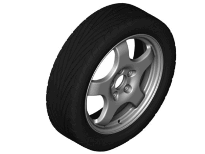 BMW 36-11-2-420-121 Space Saver Wheel With Tyre