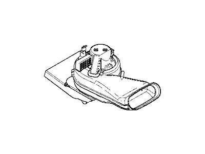 BMW 64-11-8-375-959 Rear Blower