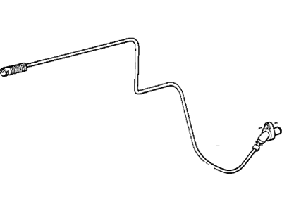 BMW 34-52-6-752-691 Rear Abs Wheel Speed Sensor