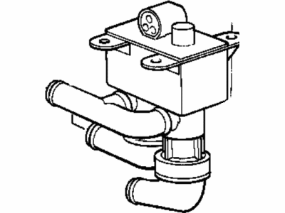BMW 64-11-8-391-417 Water Valve