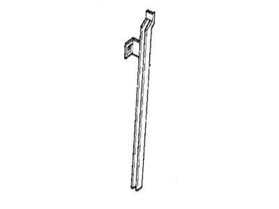 BMW 51-34-1-944-019 Guide Rail Rear Left