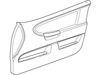 BMW 51-41-8-165-415 Door Trim Panel, Front Left