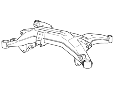 BMW 33-31-1-090-367 Rear Axle Carrier