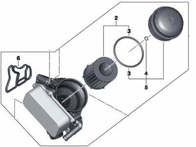 BMW 11-42-8-642-288 Oil Filter