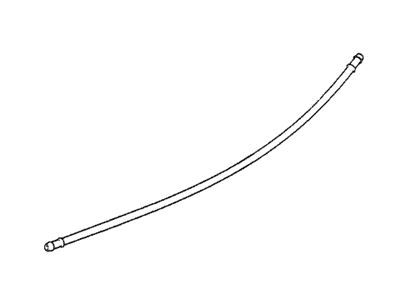 BMW 16-12-1-182-861 Rear Fuel Return Line