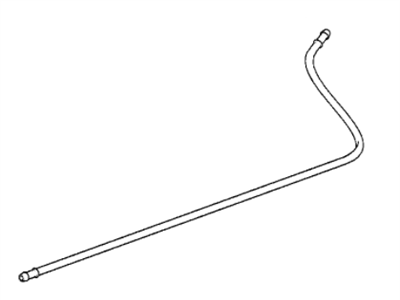BMW 16-12-1-182-863 Activated Carbon Container Pipe