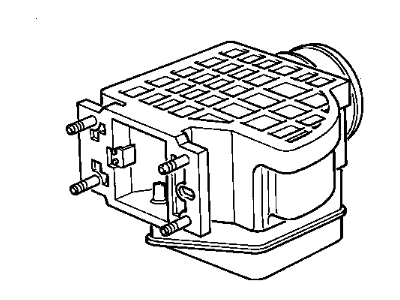 BMW 13-62-7-547-978 Mass Air Flow Sensor