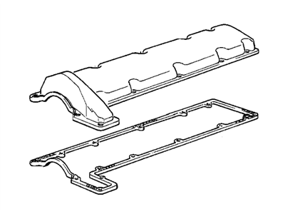 BMW 11-12-1-725-808 Rocker Box Cover Right