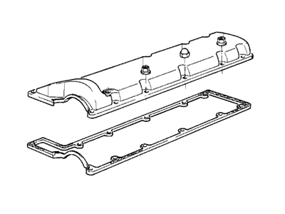 BMW 11-12-1-747-261 Rocker Box Cover Left