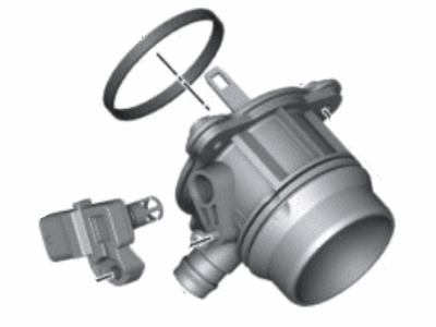 BMW 13-71-8-650-760 CHARGE AIR TUBE