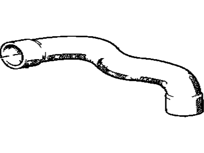 BMW 11-53-1-287-682 Radiator Hose, Upper