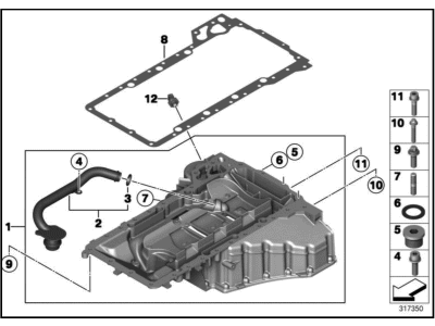 BMW 07-12-9-906-905 Asa-Bolt