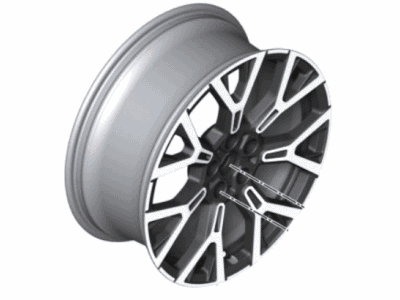 BMW 36-10-6-883-003 DISK WHEEL, LIGHT ALLOY, IN